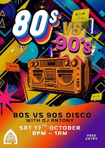 80s v 90s Disco
