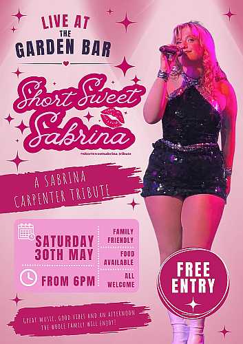 Short Sweet Sabrina Carpenter Tribute 30th May