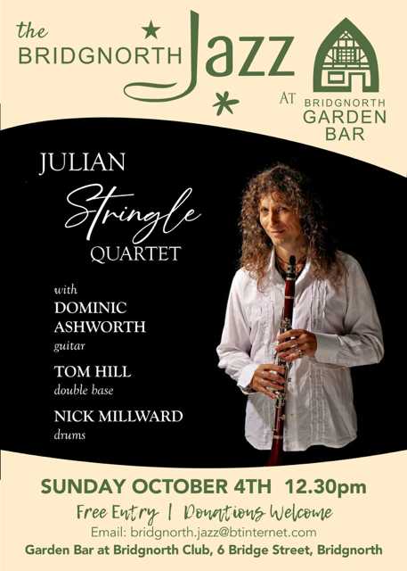 Julian stringle quartet 4th October