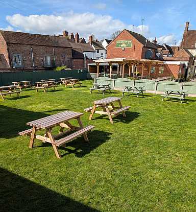 Beer Garden at Bridgnorth Garden Bar