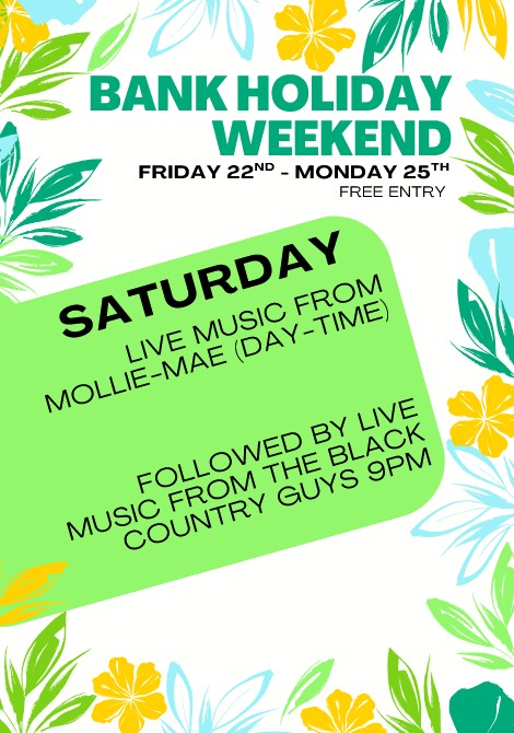 Bank Holiday saturday